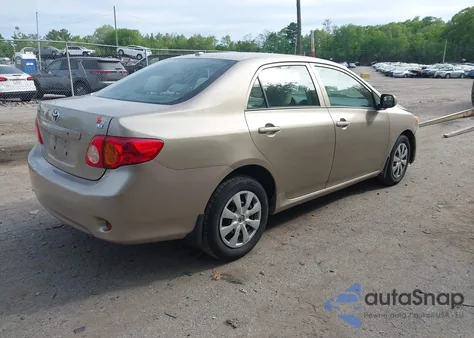 2009 Toyota Corolla Le from USA, damaged, VIN 2T1BU40E99C122004
